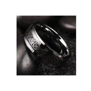 Stainless Steel  Fashion Ring Size 11